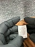 St. John 100% Viscose Metallic Silver 3/4 Sleeve Blouse Size S - photo 8