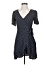 Sanctuary 100% Rayon Polka Dots Blue Casual Dress Size 2 - photo 1