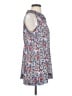 CAbi 100% Polyester Blue Sleeveless Blouse Size S - photo 4