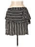 Zara Basic Stripes Black Casual Skirt Size L - photo 1