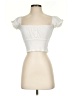 Billabong White Short Sleeve Top Size S - photo 1