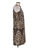 Boston Proper Animal Print Brown Casual Dress Size M - photo 4