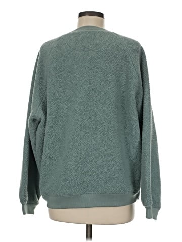 Madewell (Re)sourced Sherpa Sweatshirt (view 2)