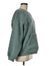 Madewell 100% Polyester Solid Green Sweatshirt Size M - photo 4