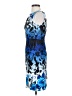 Nine West Graphic Blue Cocktail Dress Size 2 (petite) - photo 5