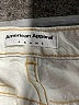American Apparel Ivory Denim Shorts Size 27 waist - photo 3