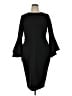 ELOQUII Solid Black Cocktail Dress Size 16 Plus - photo 1