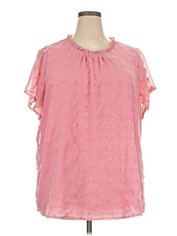 chic soul (chicsoul.com) Short Sleeve Blouse (view 1)
