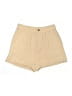 Shein Solid Gold Shorts Size 6 - photo 1