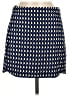 J.Crew 100% Polyester Graphic Blue Casual Skirt Size 6 - photo 1