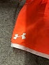 Under Armour 100% Polyester Orange Athletic Shorts Size L (youth) - photo 3