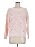 The Limited 100% Acrylic Hearts Pink Pullover Sweater Size M - photo 1