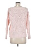 The Limited 100% Acrylic Hearts Pink Pullover Sweater Size M - photo 2