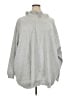 Ellos Gray Pullover Hoodie Size 4X - photo 1