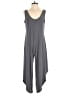 Tiana B. Solid Gray Jumpsuit Size S - photo 1