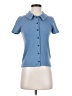 Madewell Blue Short Sleeve Top Size XXS - photo 1