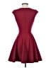 Eight Sixty Solid Red Burgundy Cocktail Dress Size XS - photo 2