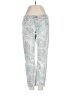 CAbi Paisley Blue Jeans Size 4 - photo 1