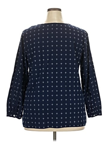 Talbots 3/4 Sleeve Blouse (view 2)
