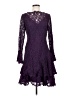 Shani 100% Polyester Purple Cocktail Dress Size 4 - photo 1