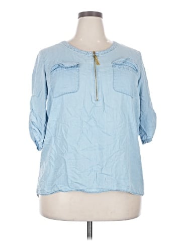 Ellen Tracy 3/4 Sleeve Blouse (view 1)