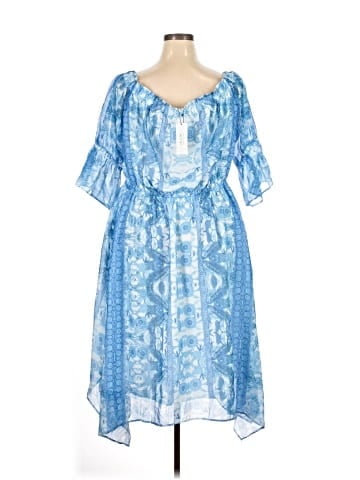 City Chic Casual Dress (view 2)