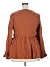 GeeGee 100% Rayon Brown Long Sleeve Blouse Size 2X - photo 2
