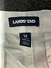 Lands' End White Jeans Size 14 - photo 4