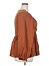 GeeGee 100% Rayon Brown Long Sleeve Blouse Size 2X - photo 4