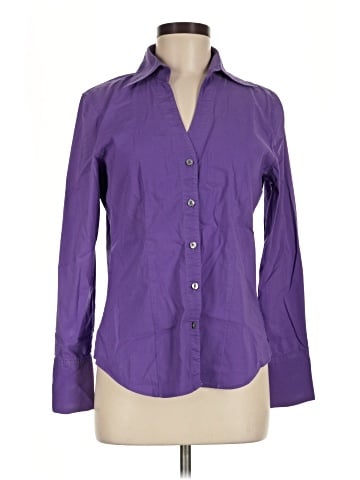 Express Design Studio Long Sleeve Button-Down Shirt (view 1)