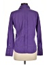 Express Design Studio Purple Long Sleeve Button-Down Shirt Size M - photo 2