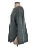 Poetry Gray Blue Wool Pullover Sweater Size 2 - photo 5