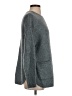 Poetry Gray Blue Wool Pullover Sweater Size 2 - photo 4
