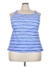 Nike Blue Swimsuit Top Size 3X - photo 1