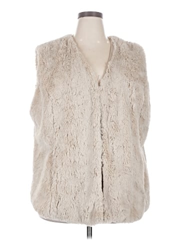 CoffeeShop Faux Fur Vest (view 1)