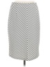 Pixley Chevron-herringbone White Formal Skirt Size M - photo 1
