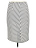 Pixley Chevron-herringbone White Formal Skirt Size M - photo 2