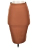 Chocolate Solid Brown Formal Skirt Size M - photo 1