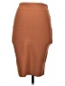 Chocolate Solid Brown Formal Skirt Size M - photo 2