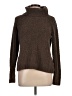 Liz & Co. 100% Polyester Brown Turtleneck Sweater Size L - photo 1