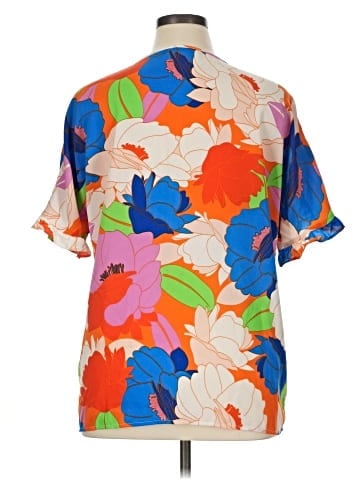 Jess Lea Short Sleeve Blouse (view 2)