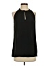 J.Crew 100% Polyester Black Sleeveless Blouse Size 2 (tall) - photo 1