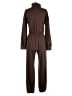 Francesca's Solid Brown Jumpsuit Size S - photo 2
