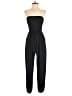 Shein Solid Black Jumpsuit Size 4 - photo 1