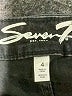 Seven7 Chevron-herringbone Black Jeans Size 4 - photo 4