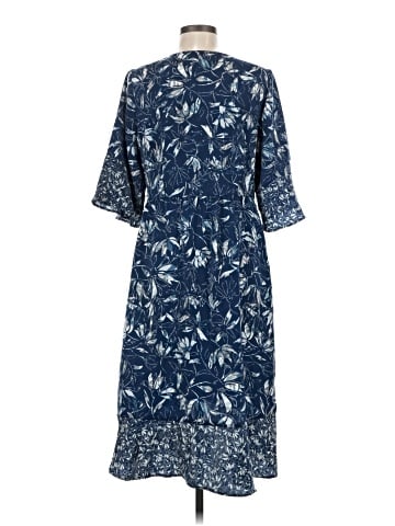 Kaari Blue Casual Dress (view 2)