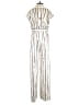 MNG 100% Polyester Stripes Ivory Jumpsuit Size XS - photo 2
