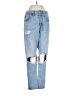 Levi's 100% Cotton Hearts Blue Jeans Size 27 waist - photo 1