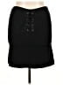 Torrid Solid Black Casual Skirt Size 1X Plus (1) - photo 1
