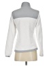 Danskin Now 100% Polyester White Zip Up Hoodie Size XS - photo 2